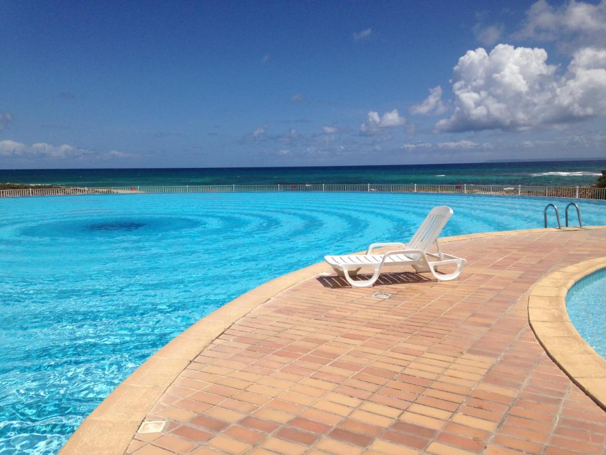 Coeur Tiare Studio Lounge Piscine Plage Cocotiers Saint-Francois  Dış mekan fotoğraf