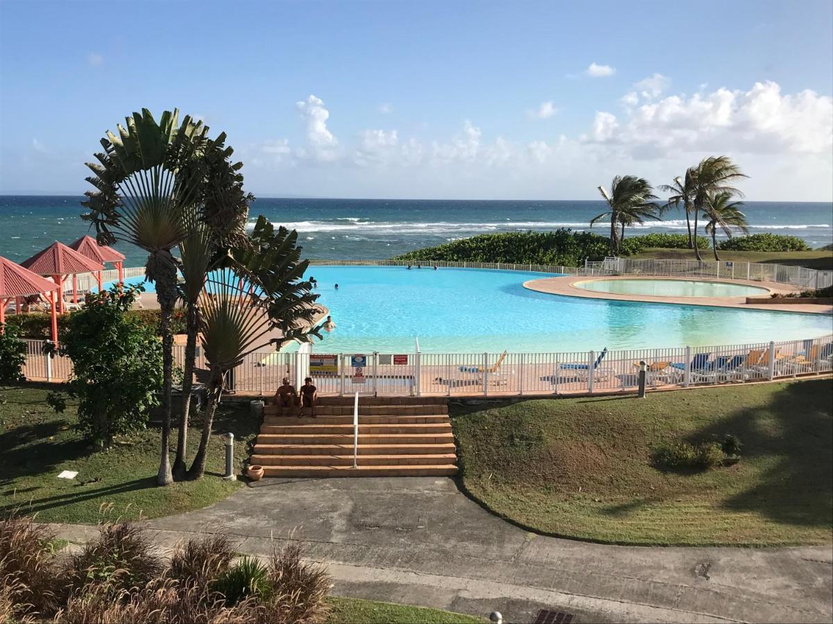 Coeur Tiare Studio Lounge Piscine Plage Cocotiers Saint-Francois  Dış mekan fotoğraf