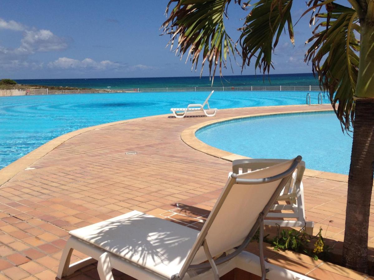 Coeur Tiare Studio Lounge Piscine Plage Cocotiers Saint-Francois  Dış mekan fotoğraf
